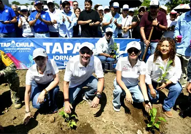 Se suman a la Jornada de Reforestaci&oacute;n