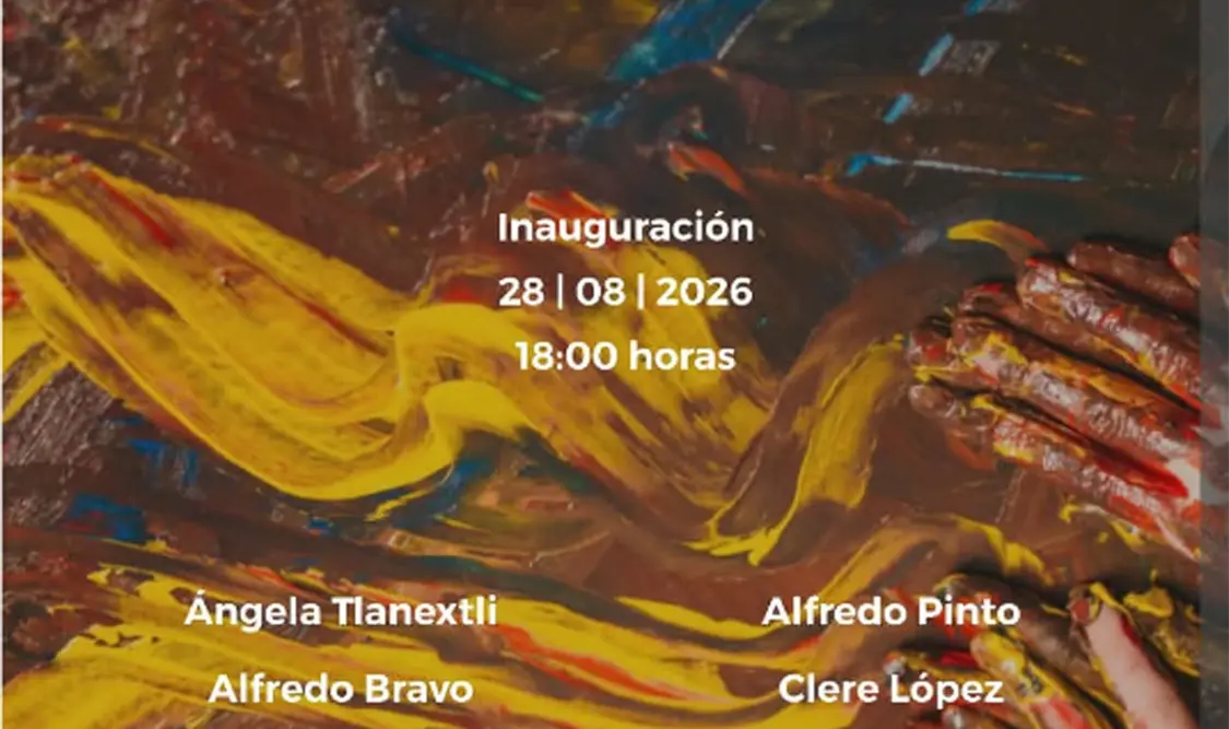 Invitan al público en general a que los acompañe a la inauguración de la muestra “Vertientes creativas”. Cortesía
