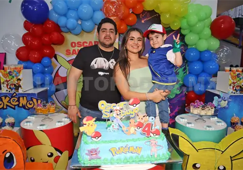 Cuatro años del pequeño Óscar Santiago Cuatro años del pequeño Óscar Santiago
