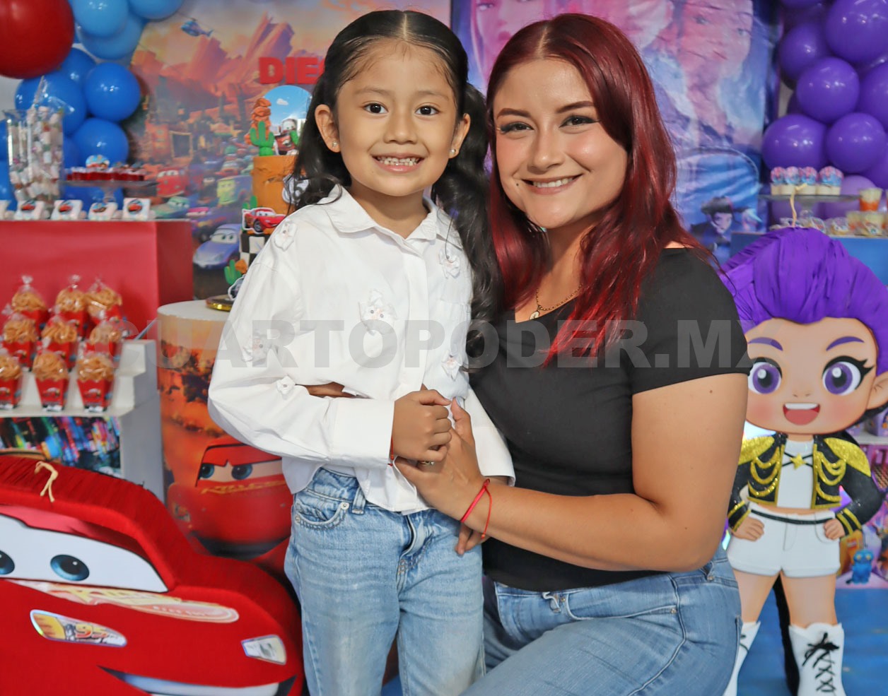 Lia y Diego cumplen 5 años