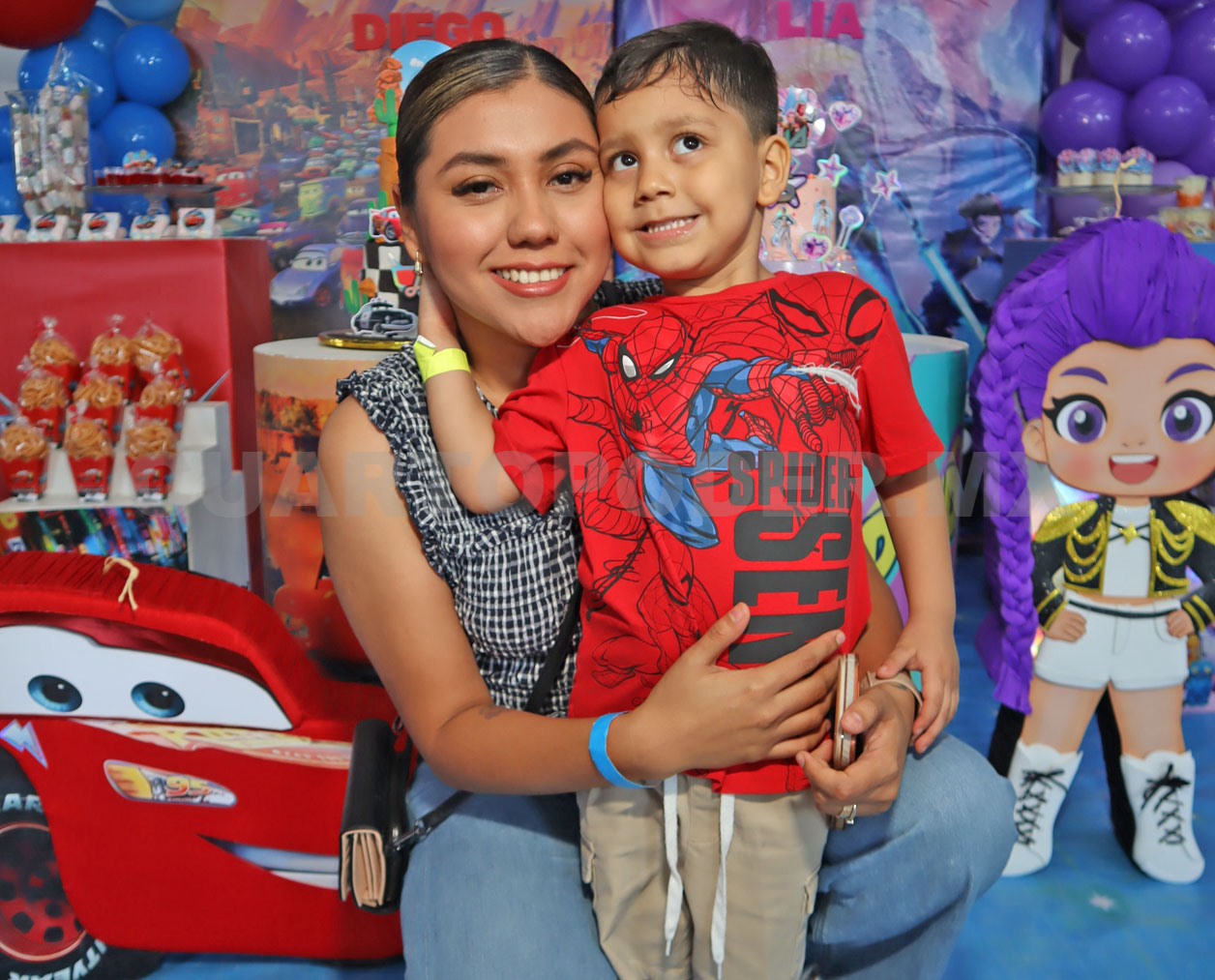Lia y Diego cumplen 5 años
