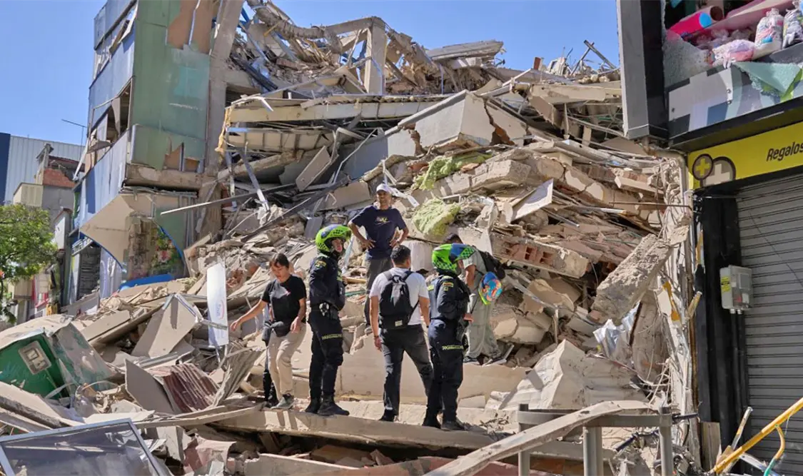 El sismo de magnitud 7.4 tuvo 103 réplicas y reavivó el recuerdo del terremoto de Armenia de 1999. Cortesía