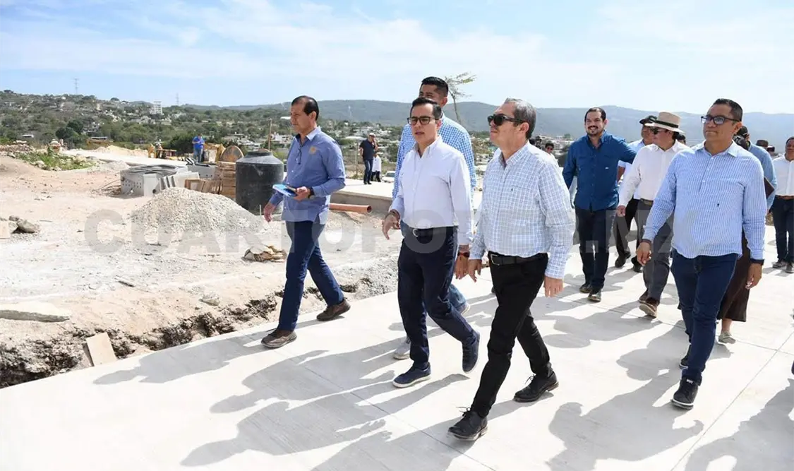 Aspecto del recorrido de supervisión. Cortesía