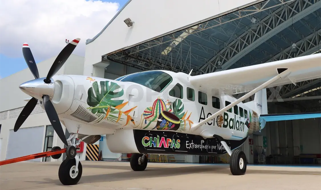 Esta nueva avioneta nutre la flotilla de unidades disponibles. CP
