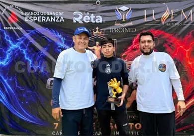 Rodolfo Carlo, campeón del Goalkeeper Clash Rodolfo Carlo, campeón del Goalkeeper Clash