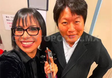Docente es seleccionada en orquesta de Japón Docente es seleccionada en orquesta de Japón