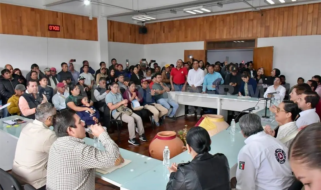 Durante una reunión de trabajo se acordó que la obra dará inicio tentativamente el próximo 15 de septiembre. Manuel Martínez / CP
