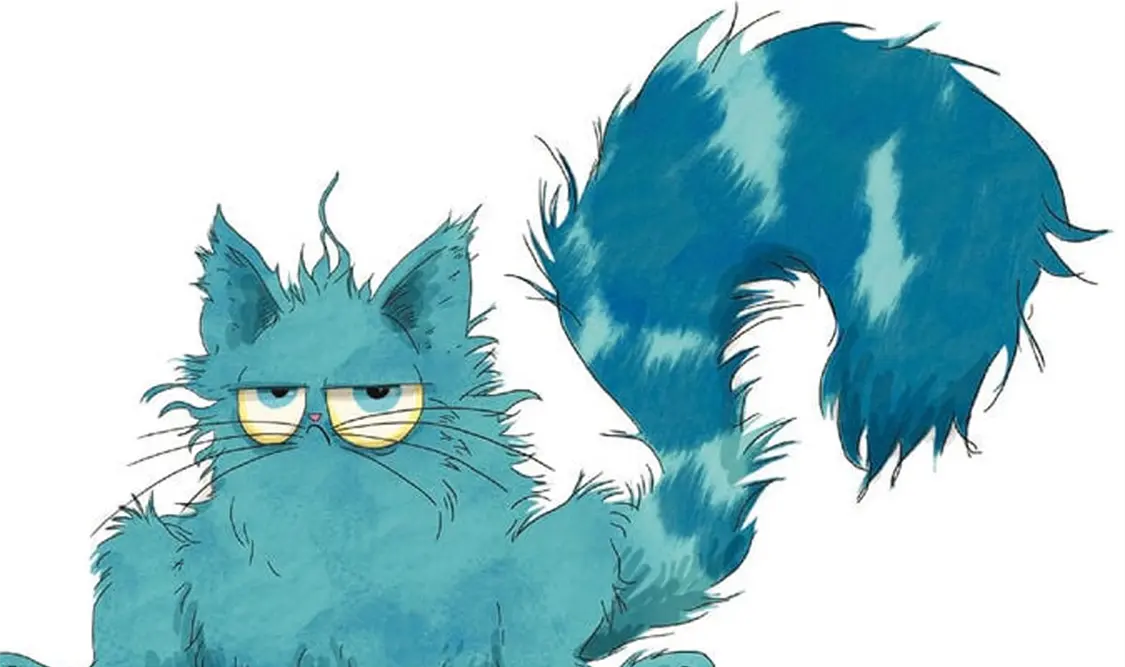 El gato que no quería tener pelo