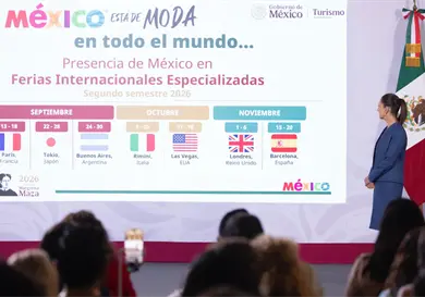 Turismo en M&eacute;xico alcanza cifras r&eacute;cord
