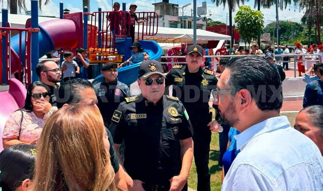 Se llevó a cabo la Jornada de Recuperación de Espacios Públicos en Tuxtla Chico. Cortesía