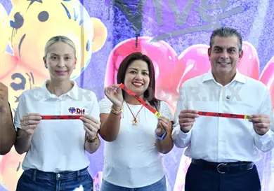 Yamil Melgar se suma a colecta de pañales Yamil Melgar se suma a colecta de pañales