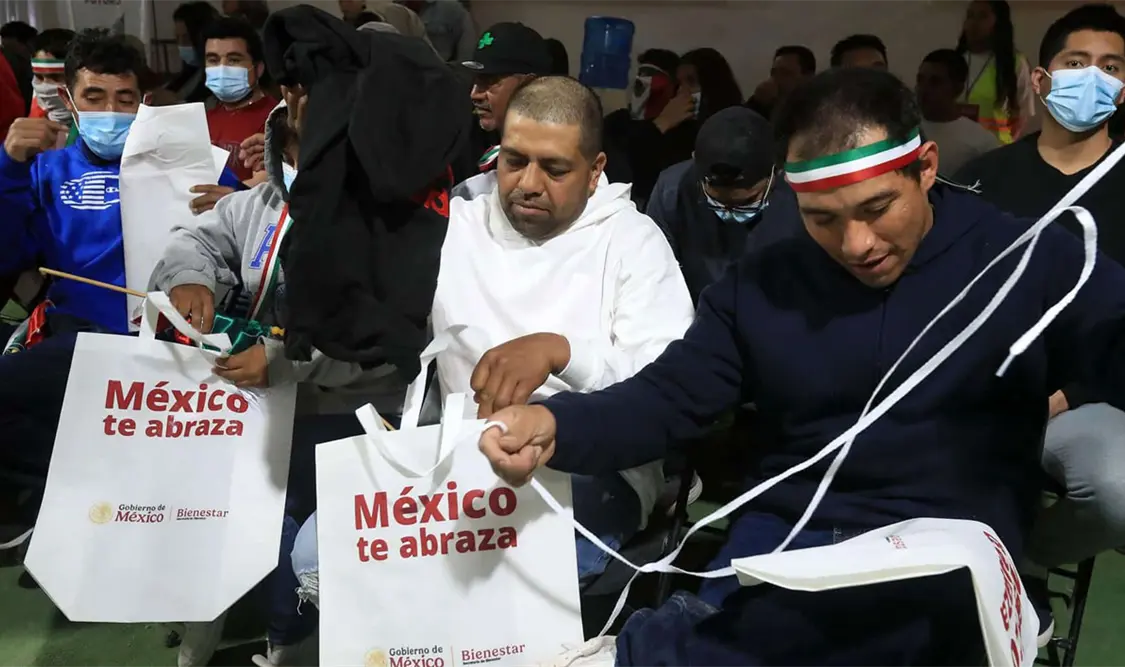 El Instituto Nacional de Migración señala que el objetivo es tratar a paisanos bajo una visión humanista. Cortesía