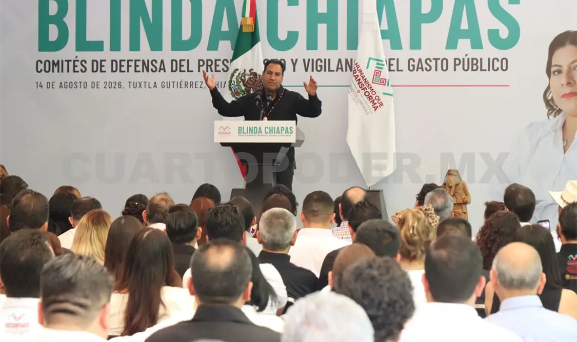 El gobernador, Eduardo Ramírez Aguilar, encabezó el acto de presentación de los comités. Diego Pérez / CP