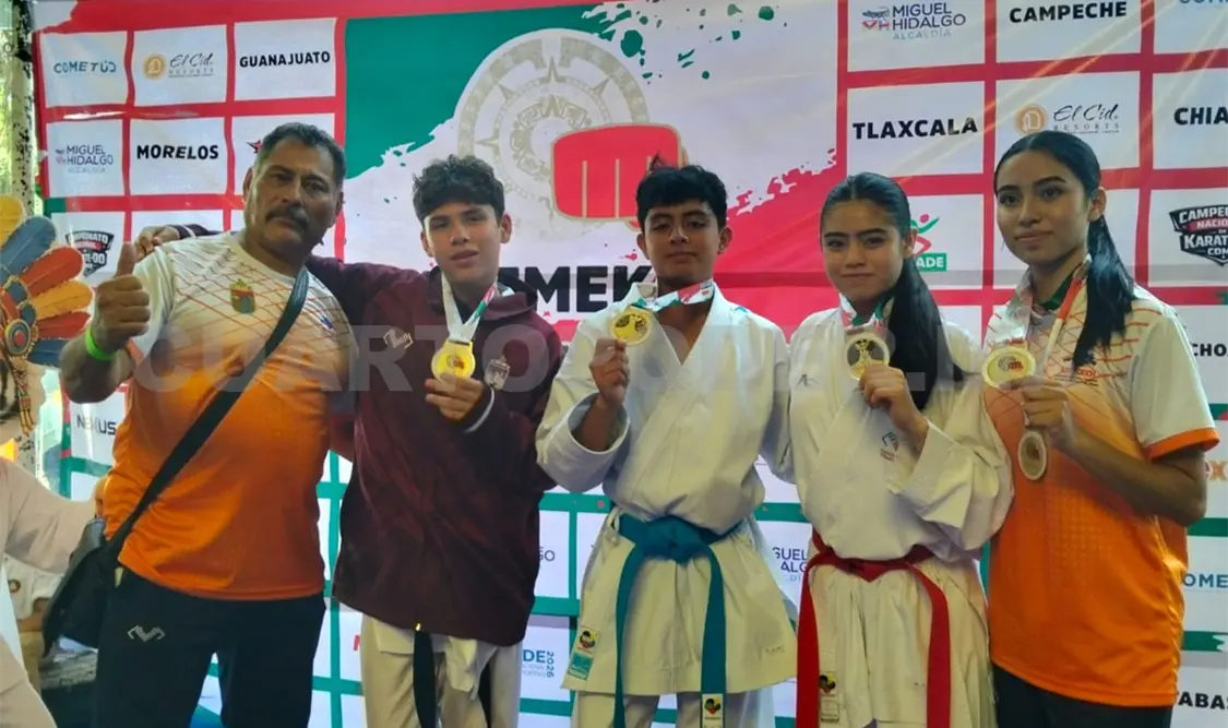 Los representantes de Shotokan Karate Do Chiapas buscarán avanzar en el proceso clasificatorio rumbo al Open Houston 2026. Cortesía
