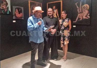 Daniel Rodr&iacute;guez presenta obras al &oacute;leo