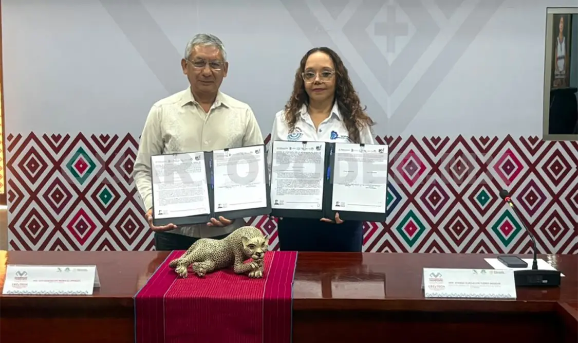 La directora destacó que ya trabajan la educación dual en algunas carreras y ha tenido gran éxito. Cortesía