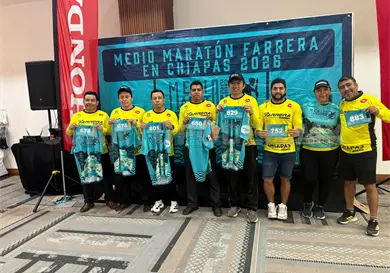 Kits listos para el Medio Marat&oacute;n Farrera