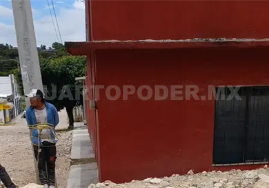 Colonos amarran a un poste a presunto ladr&oacute;n
