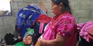 Mujer indígena con cáncer pide apoyo Mujer indígena con cáncer pide apoyo