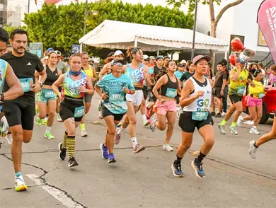 Una gran fiesta atl&eacute;tica conquista Tuxtla con el Medio Marat&oacute;n