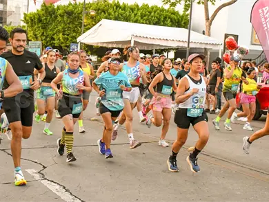 Una gran fiesta conquista Tuxtla con el Medio Marat&oacute;n