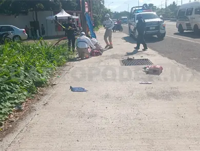 Fallece al ser arrollada por un veloz autom&oacute;vil