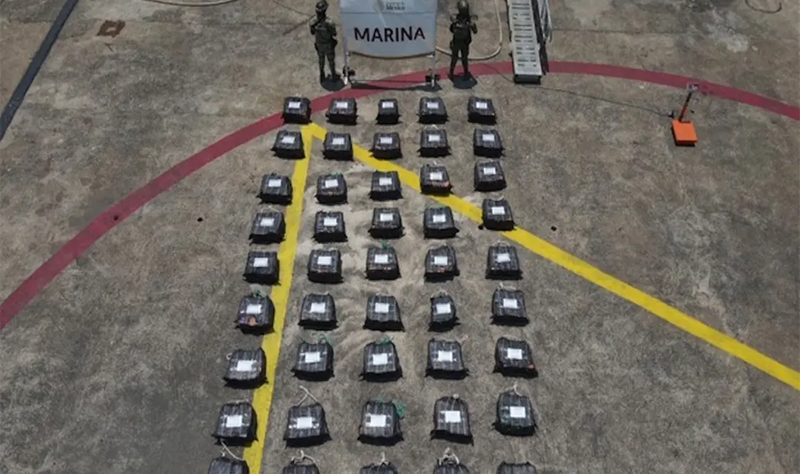 Aseguran más de una tonelada y media de cocaína
