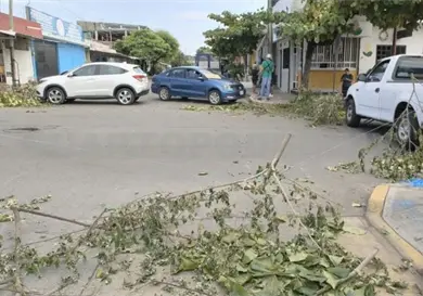 Crece malestar por apagones en Tapachula Crece malestar por apagones en Tapachula