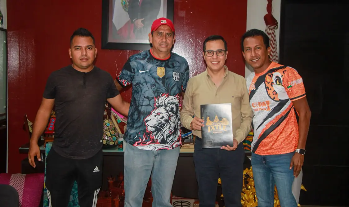 Organizadores, autoridades y promotores deportivos participaron en la reunión para ultimar detalles de la Copa Ixtle 2026. Cortesía