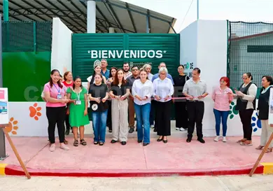 Valeria Rosales inaugura Centro de Protecci&oacute;n Animal