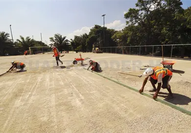 Avanza rehabilitaci&oacute;n del parque Ca&ntilde;a Hueca