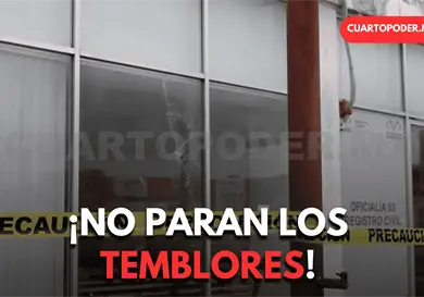 Registran sismo de 5.8; van m&aacute;s de mil r&eacute;plicas