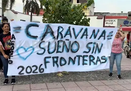 Sale este jueves nueva caravana migrante "Sueños sin fronteras#" Sale este jueves nueva caravana migrante "Sueños sin fronteras#"