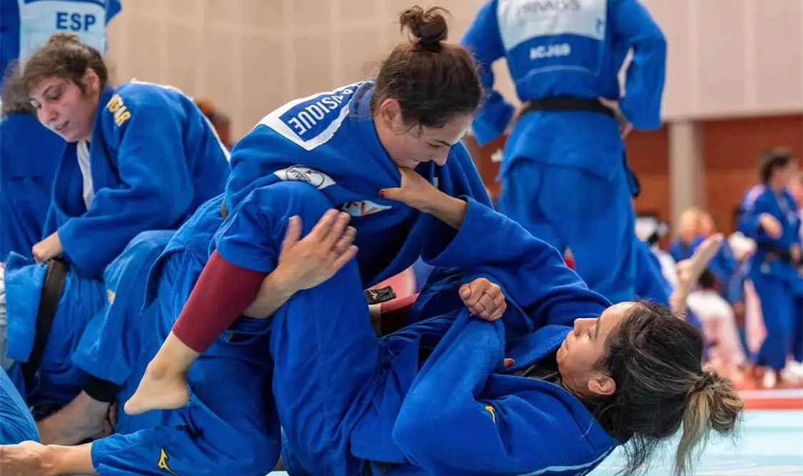 La judoca chiapaneca continúa su preparación internacional como parte del proceso rumbo al Mundial Junior 2026. Cortesía