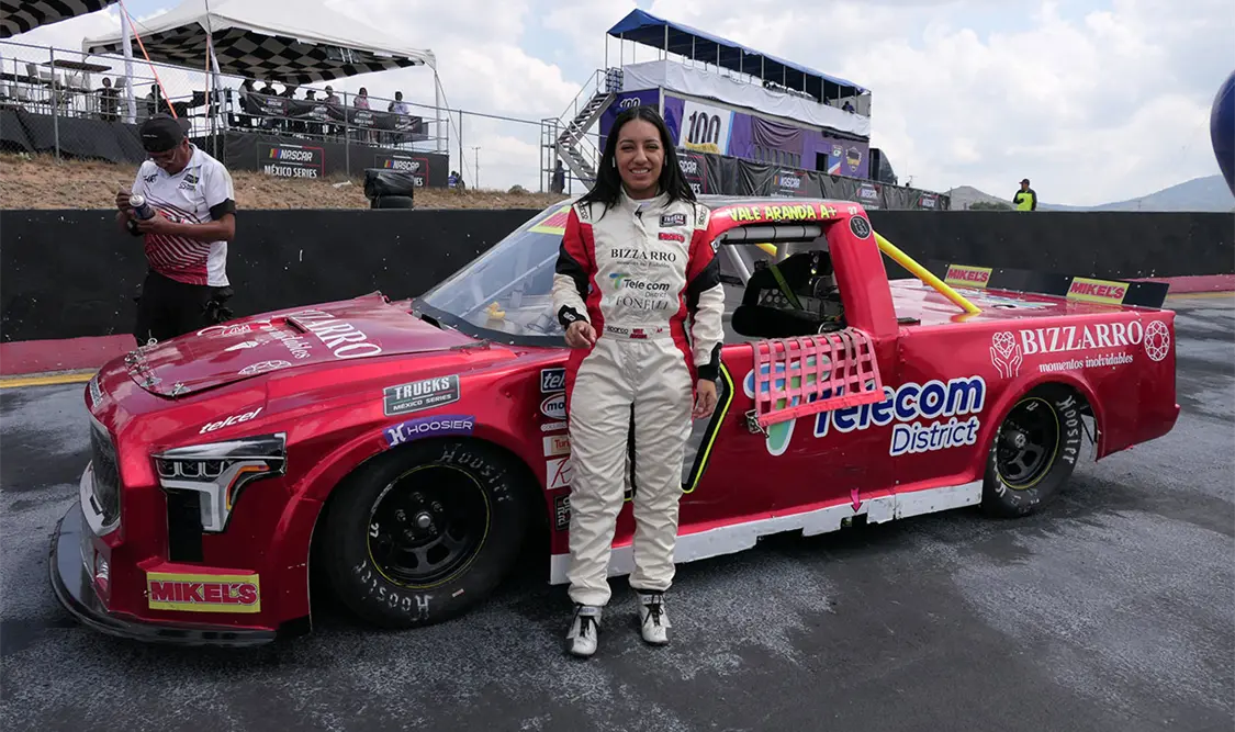 Valeria Aranda se mantiene entre las protagonistas del campeonato y buscará cerrar fuerte la temporada regular. Cortesía