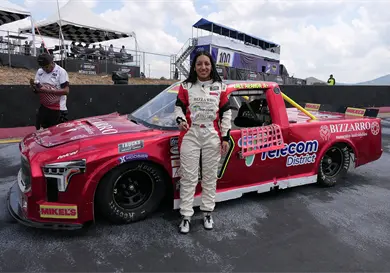Valeria Aranda es cuarta rumbo al Chase