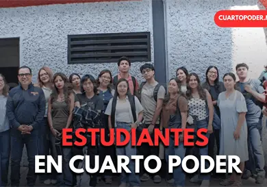 Visitan alumnos de Comunicaci&oacute;n a Cuarto Poder