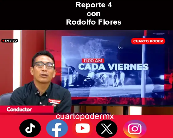 REPORTE4 | 21 08 2026 con Rodolfo Flores