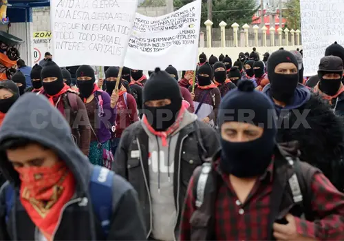 4 mil 500 ind&iacute;genas tomaron siete cabeceras en 1994