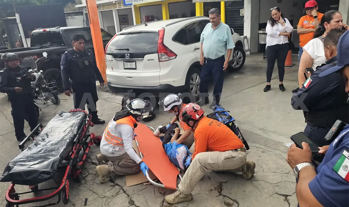 El motociclista atropelló a la adolescente en el libramiento Sur, a la altura de la 4.ª Oriente. Ulises Villalobos / CP
