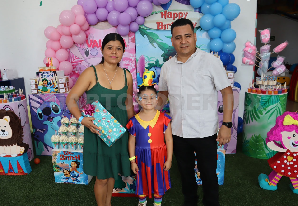 Valeria festeja sus 3 añitos