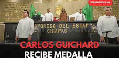 Impone ERA Medalla al bi&oacute;logo Carlos Guichard