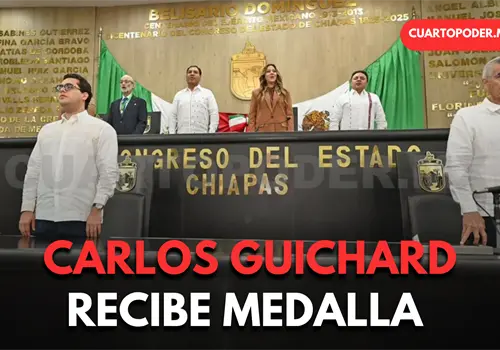 Impone ERA Medalla al biólogo Carlos Guichard Impone ERA Medalla al biólogo Carlos Guichard