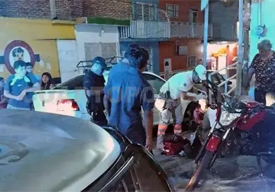 Menor de edad en moto termina hospitalizado Menor de edad en moto termina hospitalizado