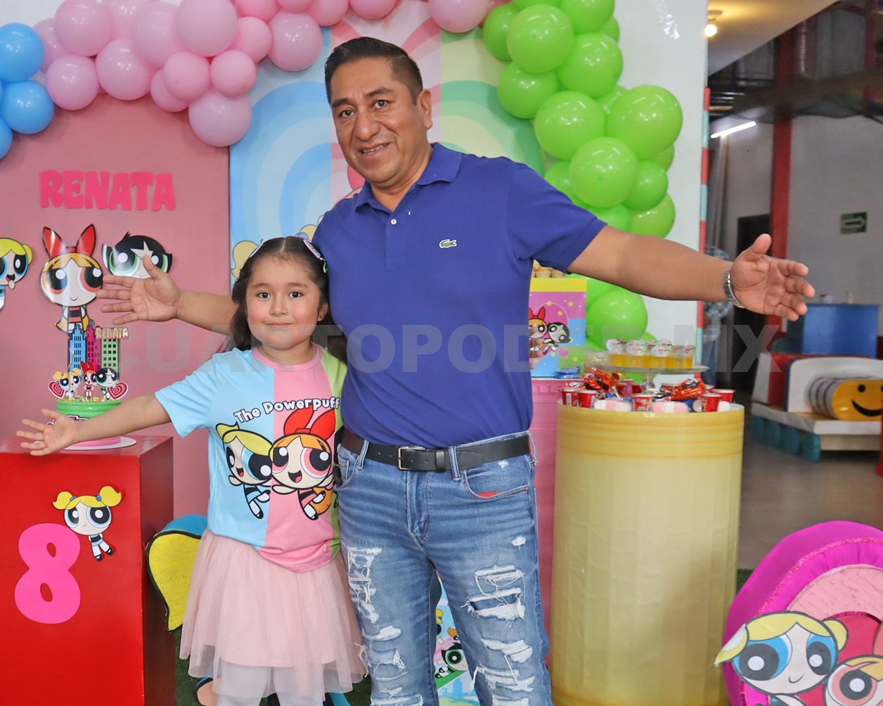 Renata festejó sus 8 años de vida