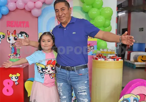Renata festej&oacute; sus 8 a&ntilde;os de vida