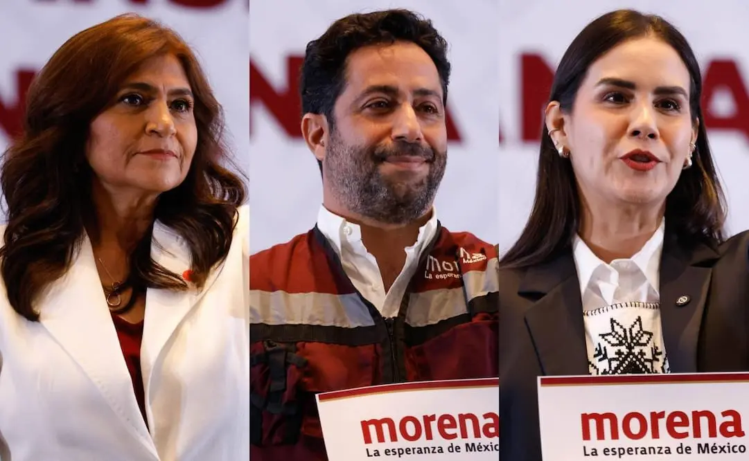 Morena define sus candidatos en Aguascalientes, Campeche y Colima. Cortesía
