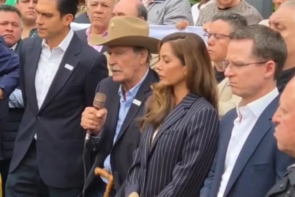 PAN y Vicente Fox respaldan su defensa y denuncian persecución política contra Ernesto Ruffo Appel. Cortesía