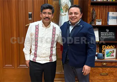 Se reúne Juan Carlos Moreno Guillén con ministro presidente de la SCJN Se reúne Juan Carlos Moreno Guillén con ministro presidente de la SCJN