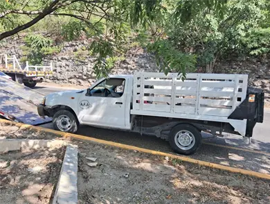 Chocan por alcance cerca de mirador Los Amorosos